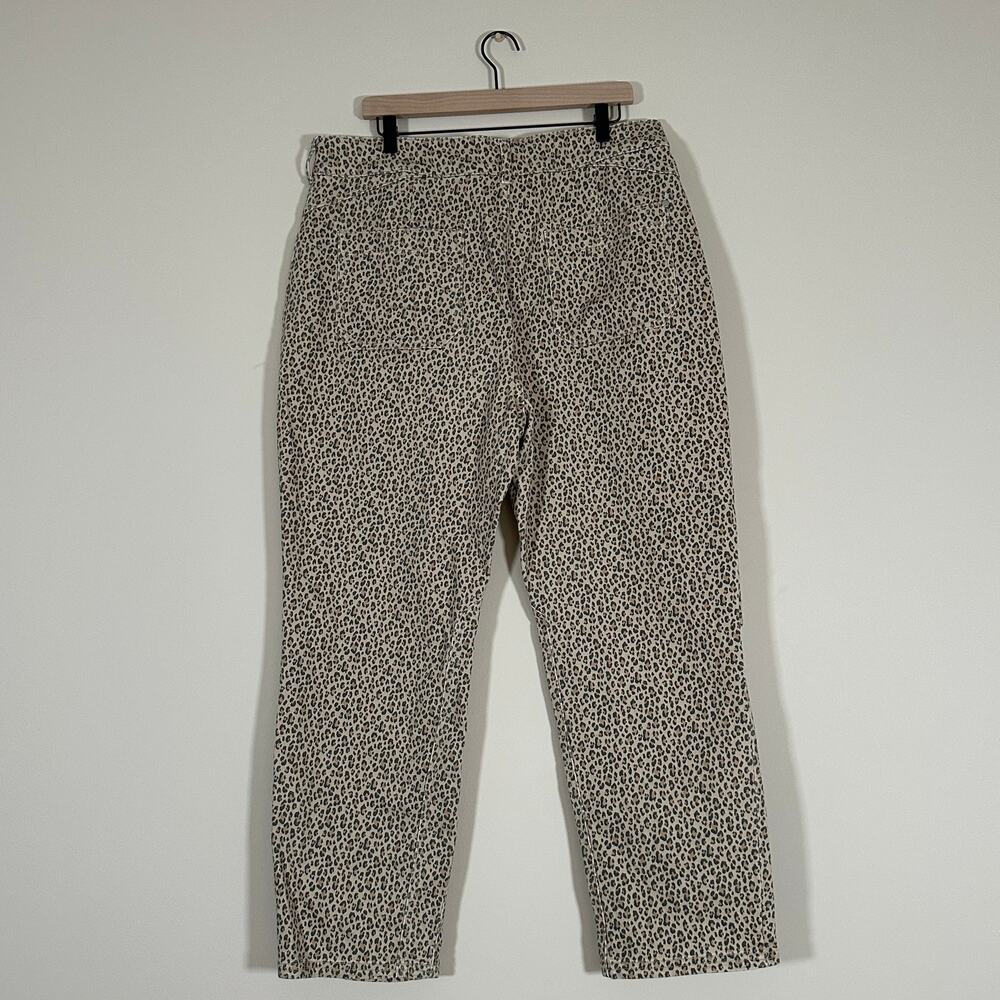 Pilcro The Wanderer Animal Print Jeans 33 Tall - Picture 3 of 14